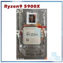 Neue AMD Ryzen 9 5900X R9 5900X 3,7 GHz Zwölf-Core 24-Gewinde CPU Prozessor 7NM L3 = 64M 100-000000061 Buchse AM4 keine fan
