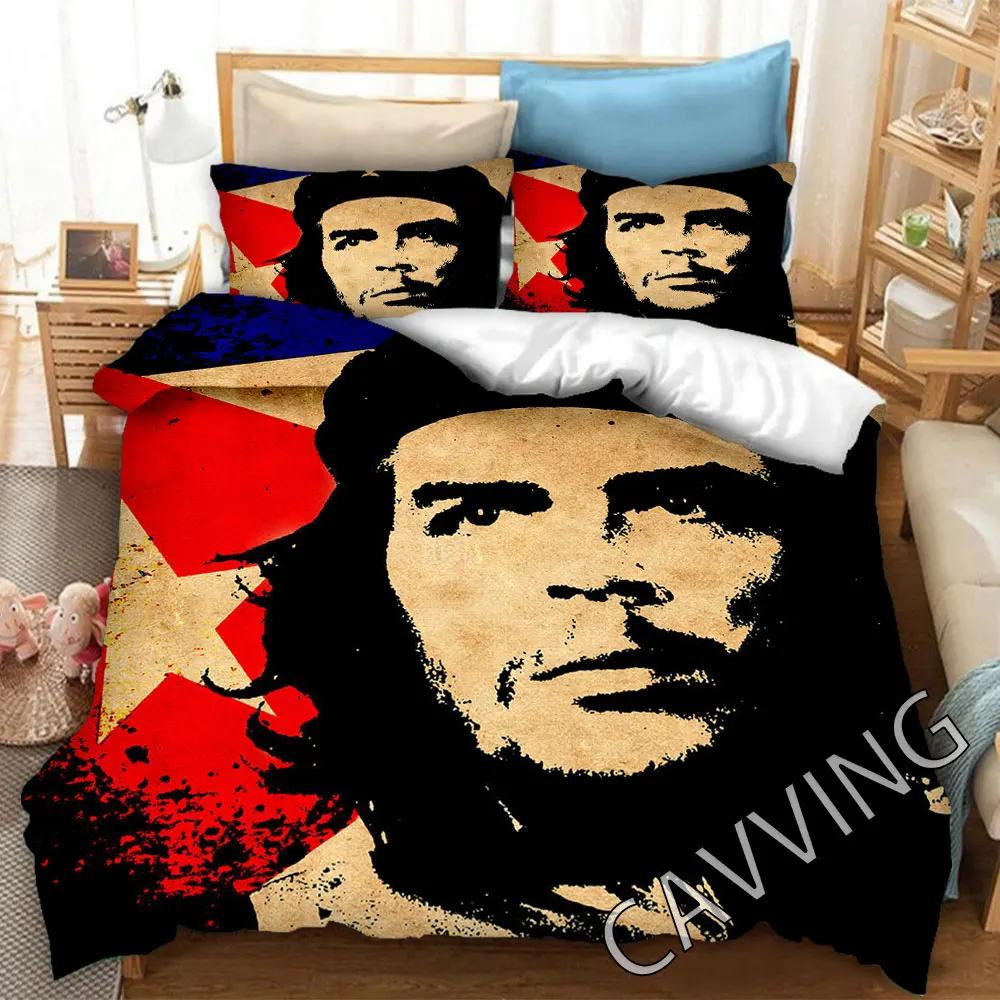 Che Guevara  3D Printed Bedding Set Duvet Covers & Pillow Cases Comforter Quilt Cover (US/EU/AU Sizes)