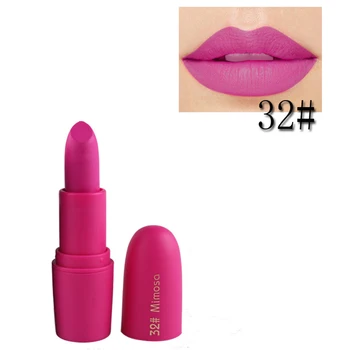 

Cosmetics Matte Lipstick High Gloss Lip Make Up Lips Crayons 24 hours Long Lasting Nude Women Waterproof Lipsticks