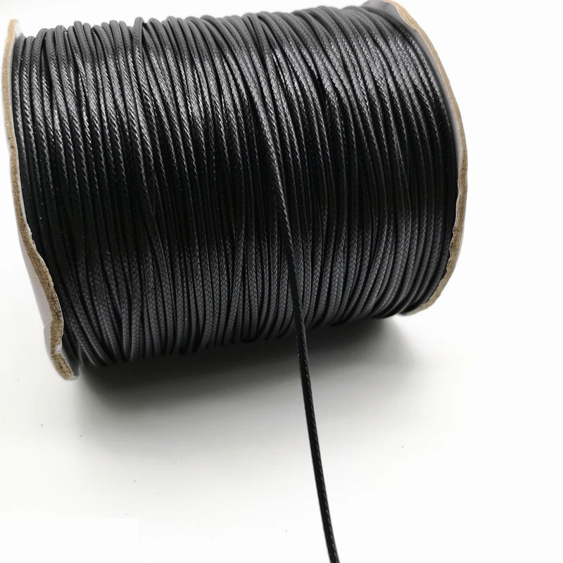 Waxed Thread 5 yards 1.5mm Necklace Bracelet Pendant Earrings Jewelry Making DIY