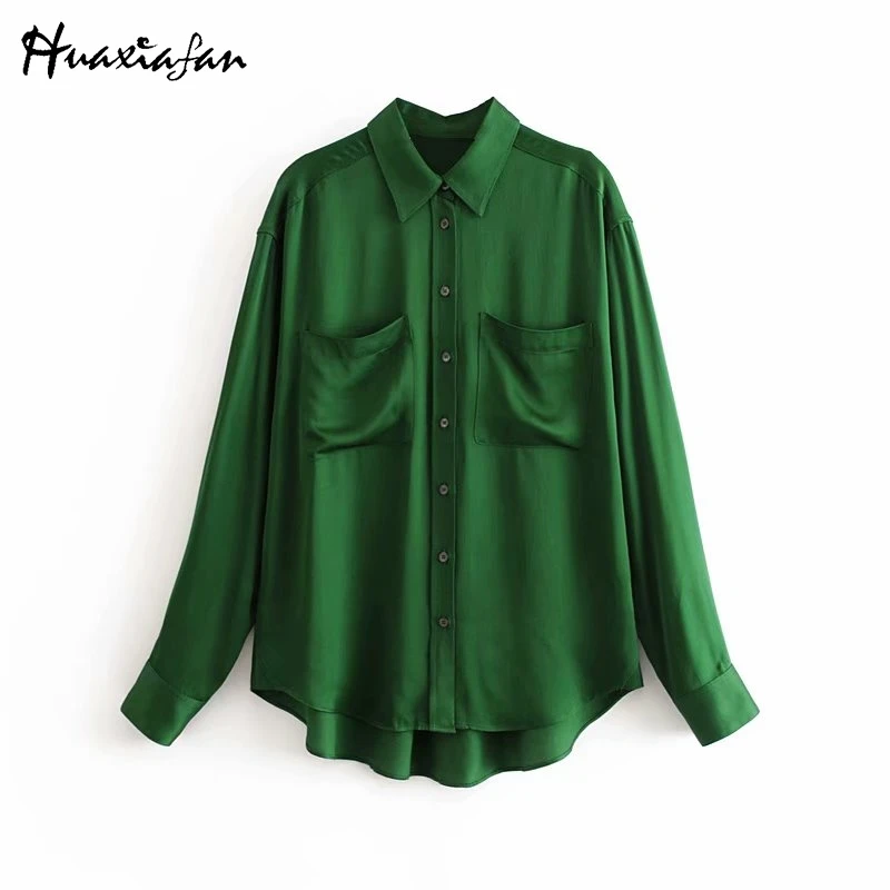 Blusa mujer verde Clearance