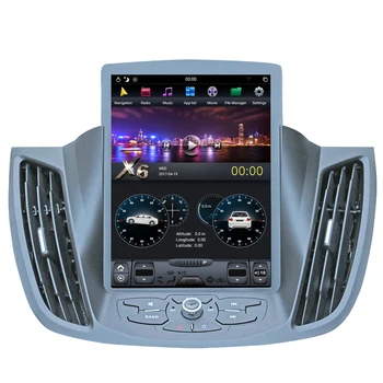 

NAVITOPIA 10.4inch 4G+64GB Tesla Style Vertical Screen Android 8.1 Car DVD GPS Navigation for Ford Kuga 2013-2017