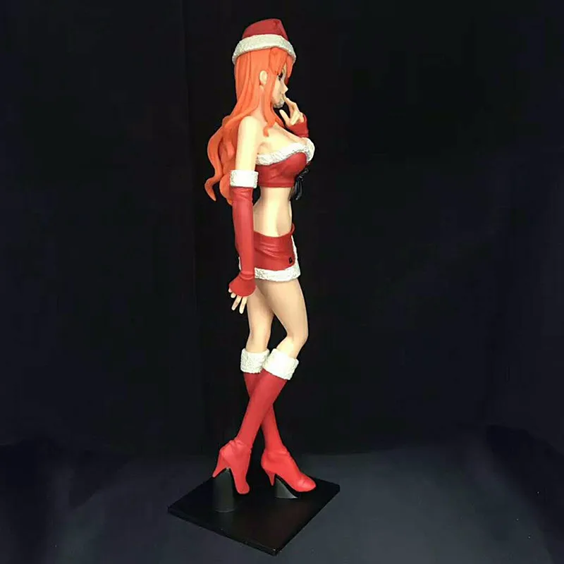 Аниме one piece Nami рождественские костюмы Сексуальная девушка фигурка ПВХ фигурка Коллекционная модель игрушки куклы для подарка A239