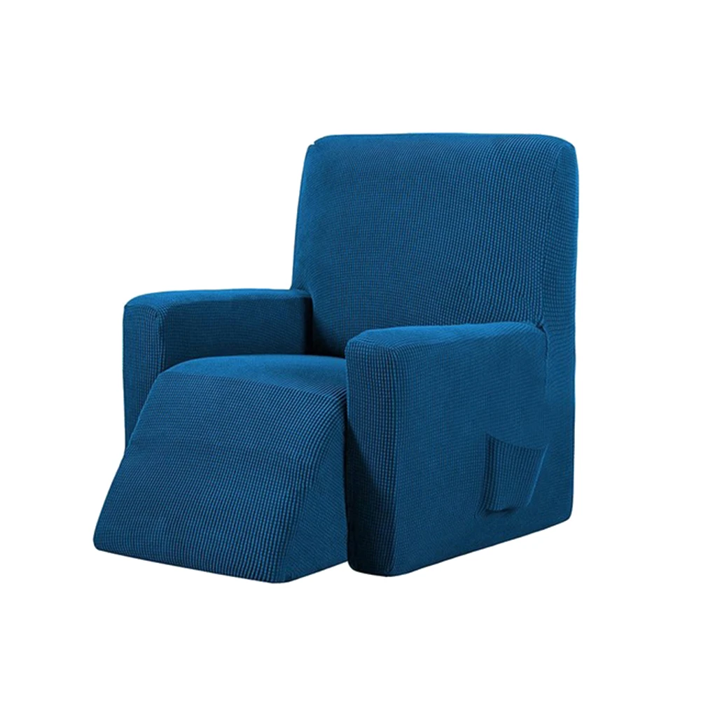 Dark Green Decoration Elastic Solid Home Protection Anti Dust Full Wrap Wingback Waterproof Sofa Cover Cloth Armchair Wear Resistant - Цвет: Dark Green