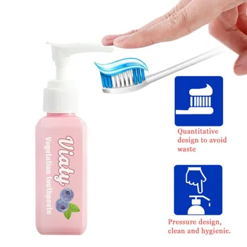 

5days Teeth Whitening Toothpaste Blueberry Press Toothpaste Whitening travel Toothpaste Health Dental Oral Care Tool Hot
