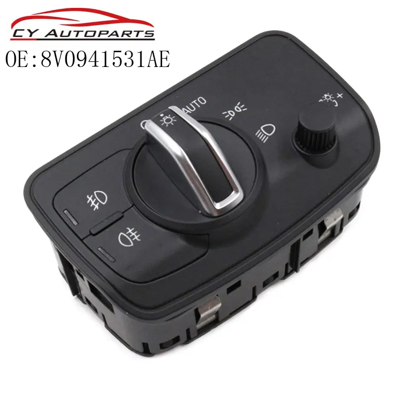 Headlight Switch Fog Lamp Control Button For Audi A3 / Sportback TT