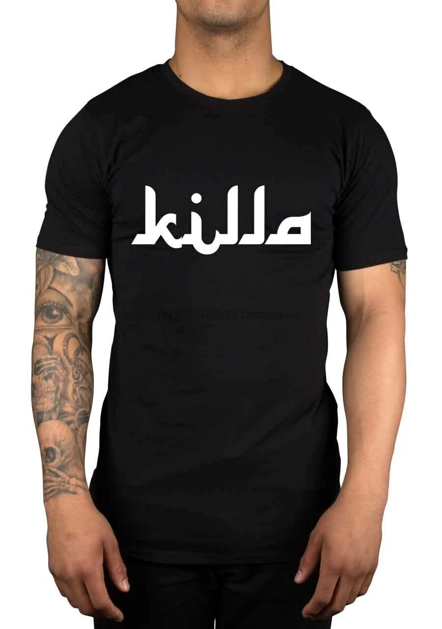 Футболка с надписью Killa Hood By Air Trill Dopes Swag одежда Tumblr Instagram Новинка мужские