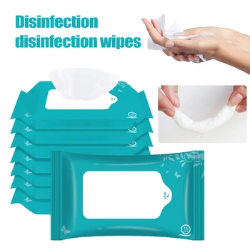 

5-Box Disinfection Antiseptic Pads 75% Alcohol Disp0sable Swabs Wet Wipes Skin Cleaning Care Sterilization First Aid Tool