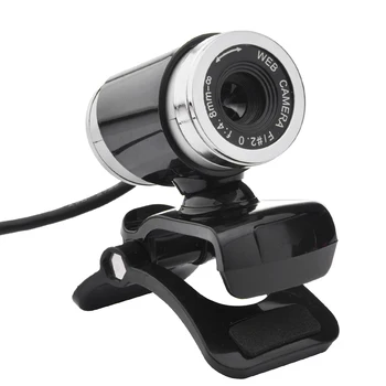 

480P HD Web Camera with Microphone Rotatable USB Webcam for Desktop Laptop Conference Live Streaming Webcam for Windows 8 7 XP