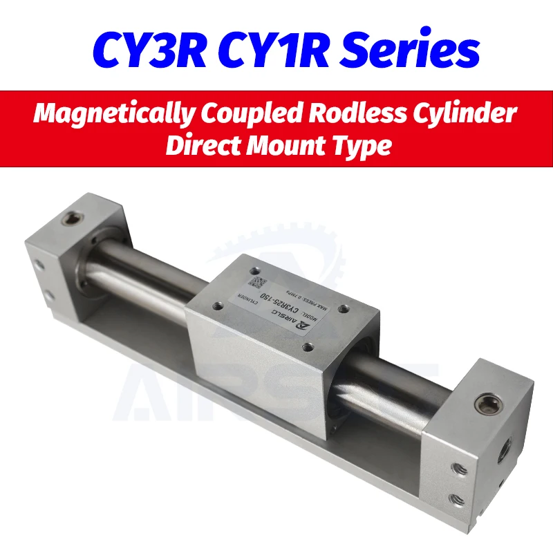 SMC CY1R20H-470 Direct Mount Magnetically Coupled Rodless Cylinder 20mm Bore 
