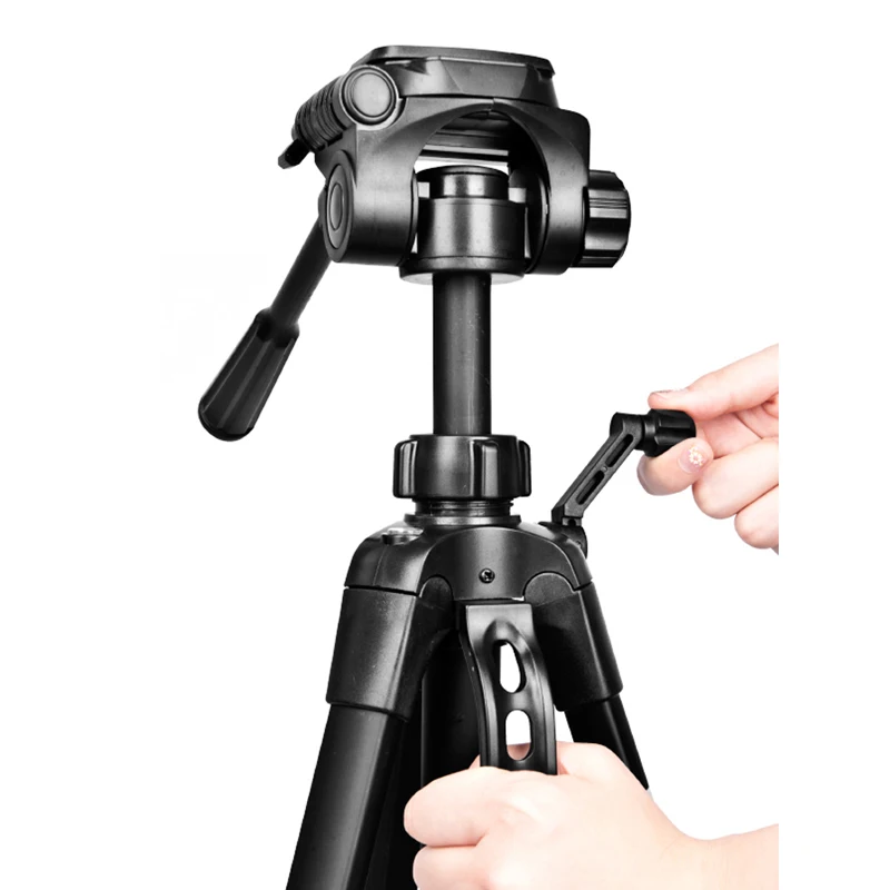 

Weifeng Professional SLR Camera Tripod Outdoor Photography Camera Mobile Phone Live Stand Portable Travel Aluminum Tripod