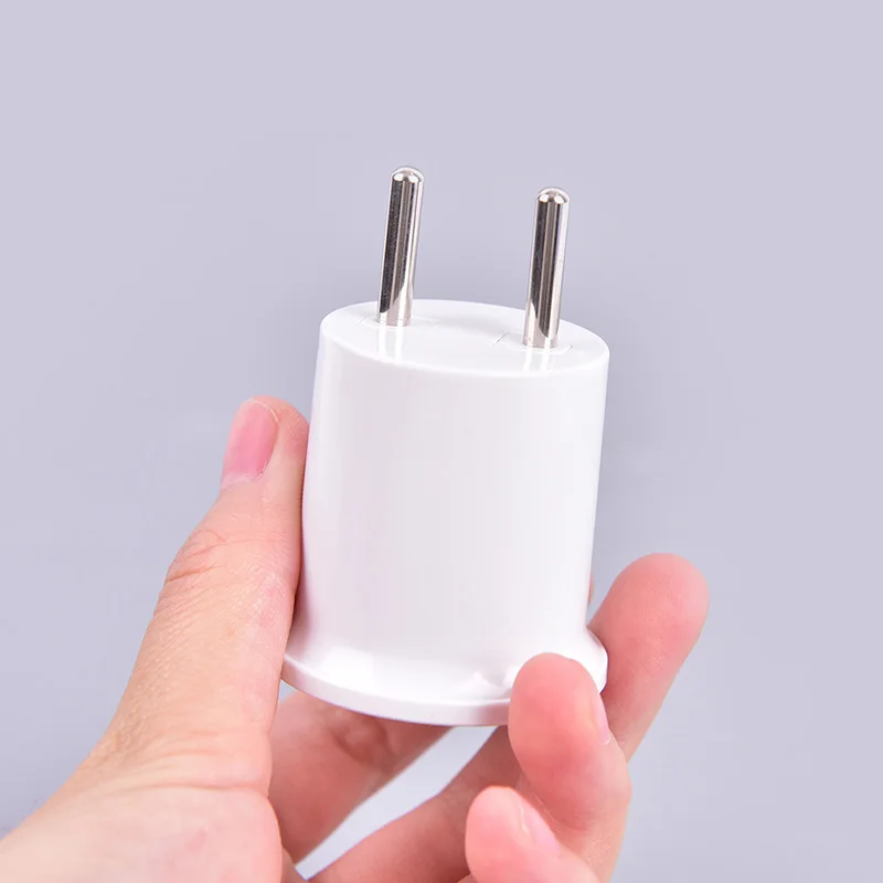 E27 Lamp Base To EU/US Plug Socket Lamp Holder Converter Adapter Light Bulb