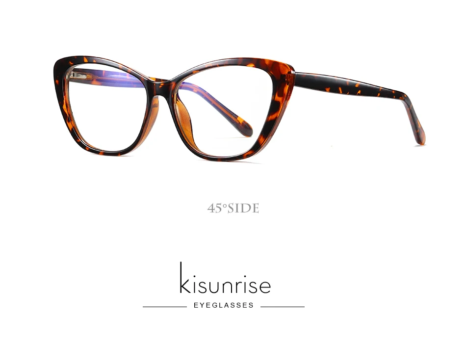 KISUNRISE новые женские анти-синий светильник очки кошачьи глаза оптическая оправа TR90 очки по рецепту KS126