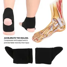 

2 Pcs Adjustable Pressurized Ankle Support Brace Foot Drop Orthotic Correction Sprain Injury Wrap Elastic Stabilizers for Sports