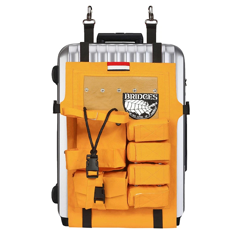 

Game Death Stranding Bag Cosplay Sam Bridges Norman Reedus Costume Deliveryman Halloween Costumes For Men Party Backpack Bags