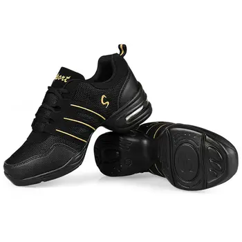 

Dancing Shoes For Women Sports Feature Modern Dance Jazz Shoes Soft Outsole Breath Dance Shoes Female Practice Sneakers35-42