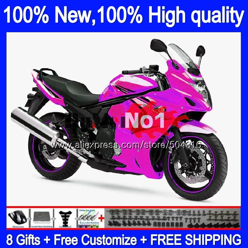 GSX 650F для SUZUKI GSXF 650 GSX650F розового цвета 24MC. 10 GSXF650 2008 2009 2010 2011 2012 2013 08 09, 10, 11, 12, 13 лет, обтекатели - Цвет: No. 1