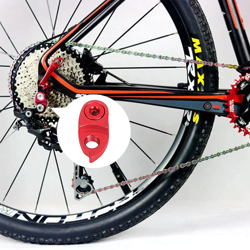 

Rear Derailleur Plus Long Tail CNC Bike Bicycle Rear Derailleur Hanger Extension Extender Frame Gear Tail Hook Flywheel Extender