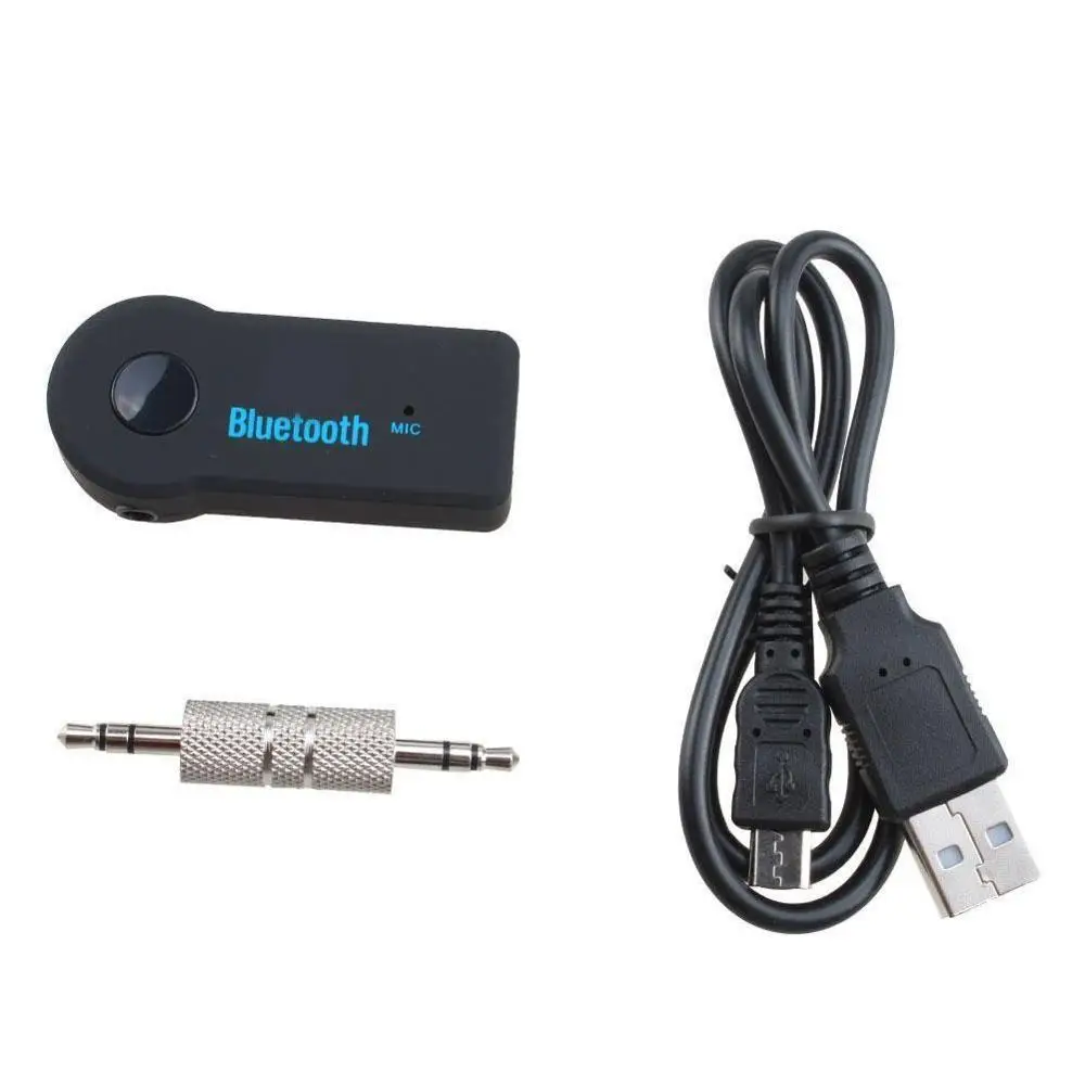 

Bluetooth Car Handsfree Kit 3.5mm Streaming Stereo Wireless AUX Audio Music Receiver MP3 USB Bluetooth V4.1 + EDR Player