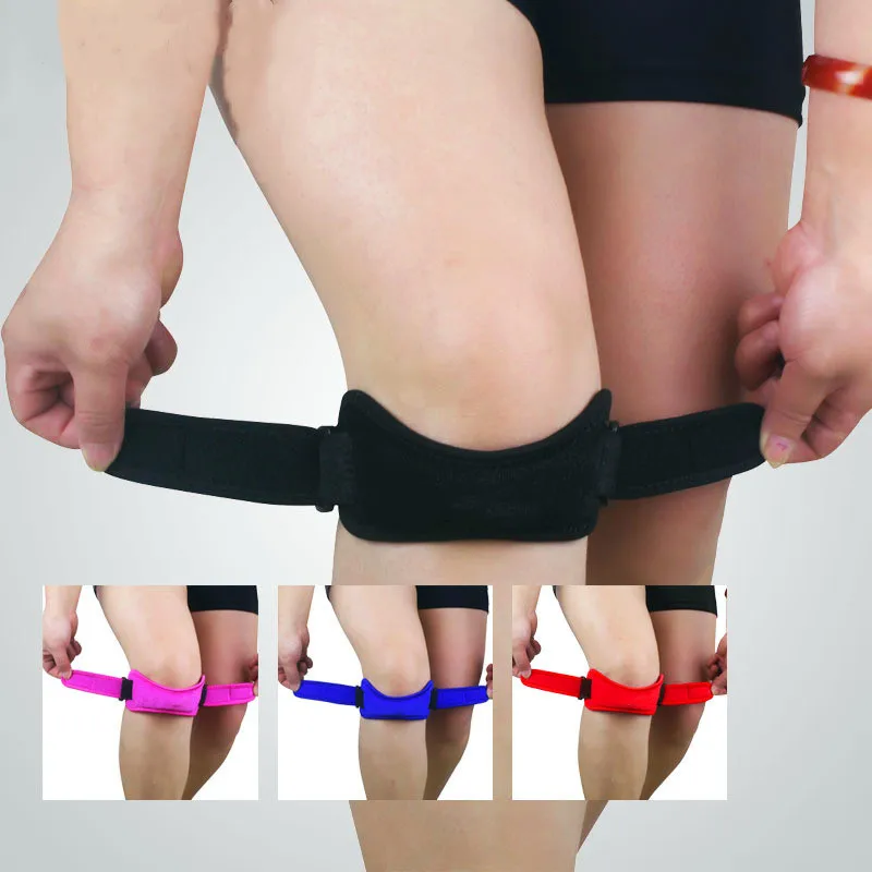 

1PCS Adjustable Knee Support Brace Patella Sleeve Wrap Cap Stabilizer Sport Outdoor Running Basketball Harm Prevent