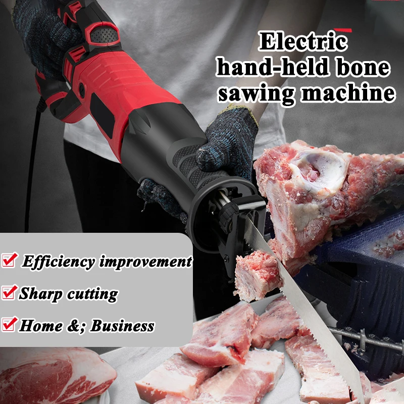 PROD 1005002858692461 Bone sawing machine electric portable small bone
cutter for cutting frozen steak bones trotters sawing meat and sawing
bones