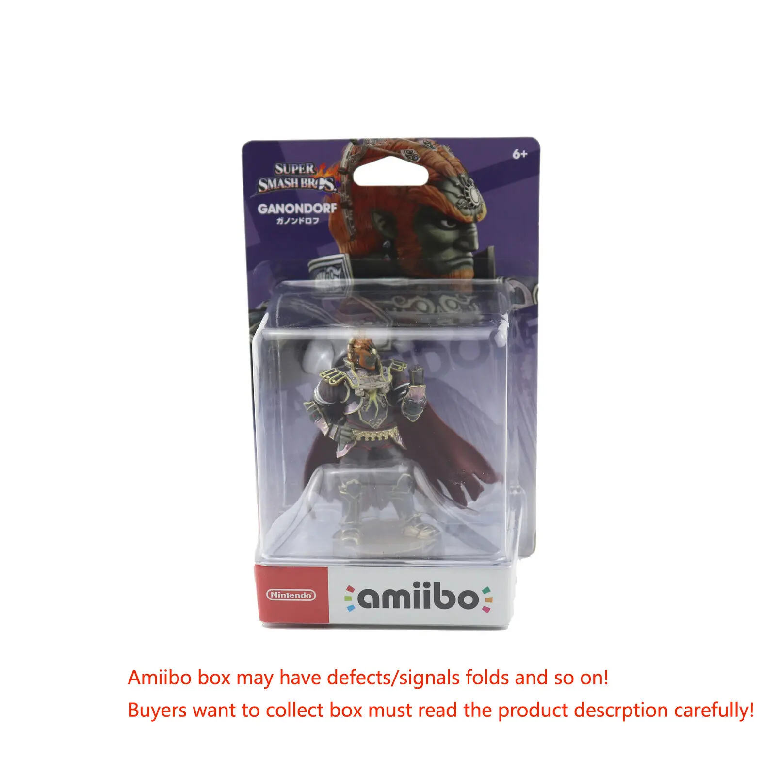 Фигурка Amiibo Super Smash Bros. Серия Для nintendo переключатель Фирменная Новинка - Цвет: Ganondorf
