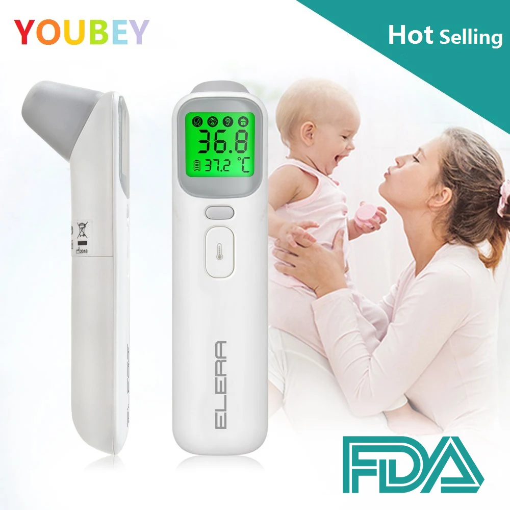 

Baby Thermometer Infrared Digital LCD Body Measurement Forehead Ear Non-Contact Adult Body Fever IR Children Termometro