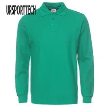 Новая брендовая мужская рубашка поло с длинным рукавом, мужские рубашки поло, мужские Модные Повседневные хлопковые облегающие поло, трикотаж для мужчин размера плюс XS-3XL