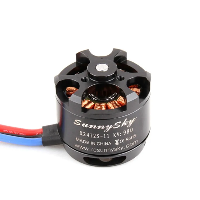 Sunnysky X2412S 980kv 3 ~ 4S Outrunner бесщеточный двигатель для QAV280 QAV250 Квадрокоптер|motor for|outrunner