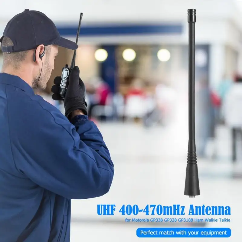 UHF 400-470MHz Walkie светильник, мягкий и гибкий сигнал, стабильность, безопасность, talkie антенна для Motorola GP68 GP88S GP2000 GP300 GP36