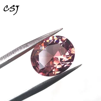 

CSJ Promotion Created Diaspore Zultanite Loose Gemstone Sultanite For Diy Fine Jewelry 925 Silver Mounting Color Change Stone
