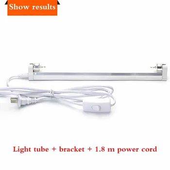 

20W UV Safe Disinfection Lamp Wall-Mounted Germicidal Lamp Ozone Lamp Tube With Bracket Plug And Play