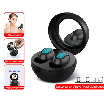 

In-ear Stereo Bluetooth 5.0 Wireless Earphones Touch Control Headset Sport Noise Reduction Wireless Earbuds with Charging Box
