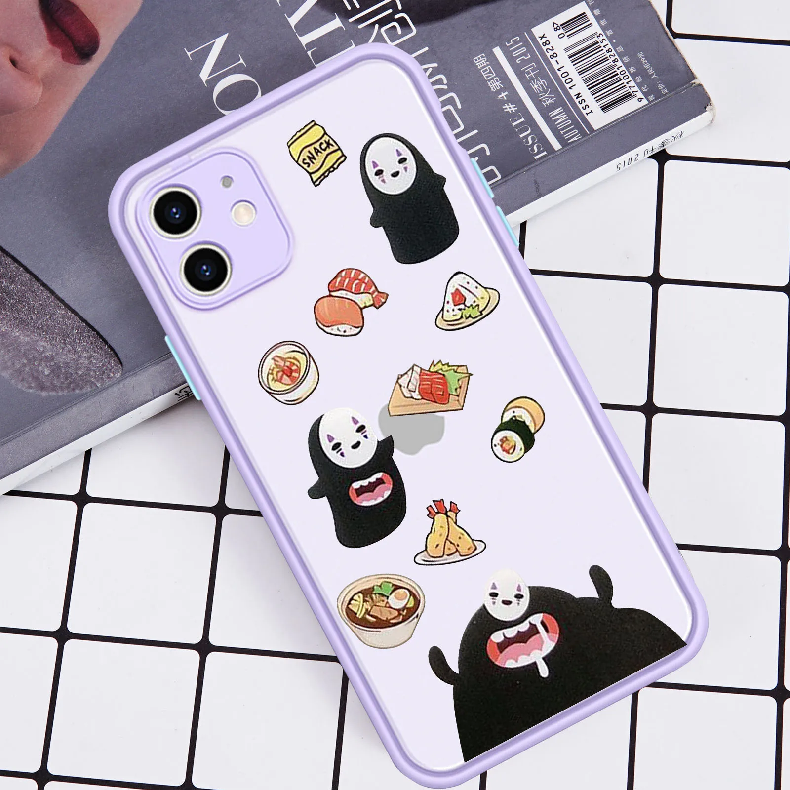 Мягкий противоударный матовый чехол для iPhone 13 Pro 7 11 12 XS MAX X XR SE20 8 Plus | Мобильные