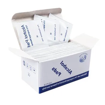 

100PCS/Set Portable Alcohol Wet Wipe Disposable Disinfection Prep Swap Pad Skin Cleaning Care Mobile Phone Clean Wipe Household