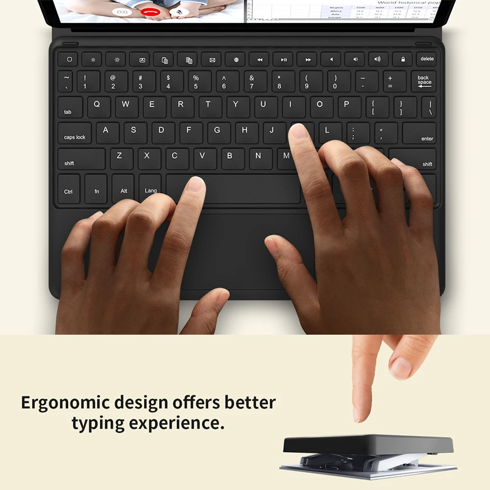 Оригинальная клавиатура для док станции чехол Teclast T30 10 1 дюймов планшет ПК с