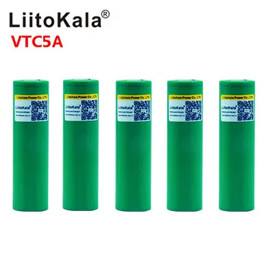 LiitoKala 3,7 V 18650 2600mah Высокая Ампер 35a литий-ионная аккумуляторная батарея для vtc5a VTC5A