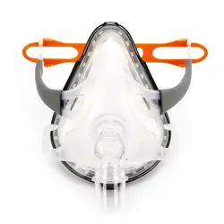 CPAP маска FM1A полная маска для лица CPAP Bipap машина COPD храп Размер SML подключение лицо и шланг с головным убором