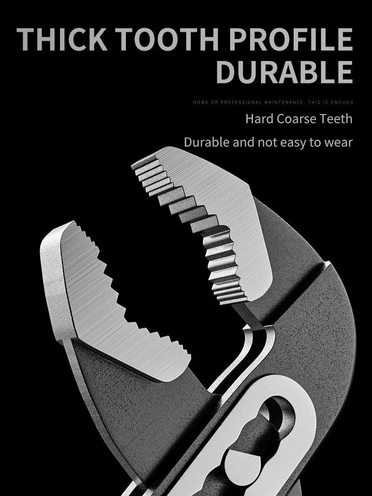 워터 펌프 플라이어 다기능 범용 파이프 렌치, 오픈 파이프 플라이어, 대형 노즈 플라이어, 범용 렌치, 수도관 플라이어