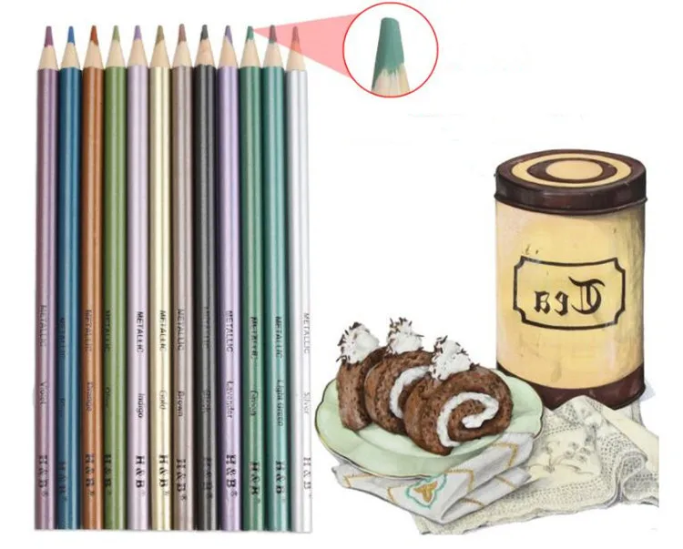 71 шт./компл. акварельных карандашей комплект рисовальные карандаши полный набор Цветные карандаши художественный эскиз для искусства студенческие подарки