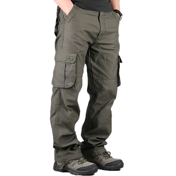 

High Quality Men Cargo Pants VogueMens Pant Multi Pocket Military Overall Mens Outdoors Long Trousers Sweatpants Track Pants