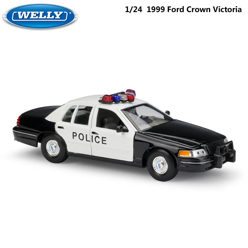 WELLY Модель автомобиля 1:24 литья под давлением классические игрушки модель Ford Crown