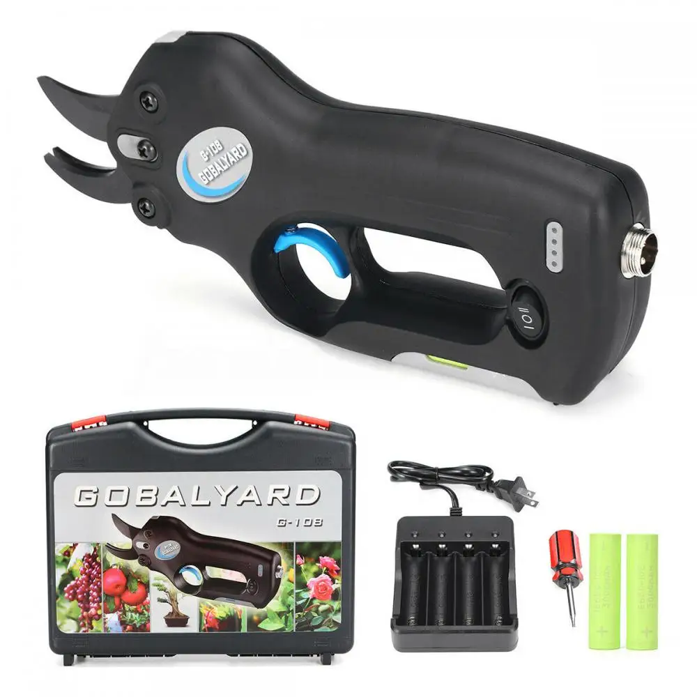 

Electric Scissors Rechargeable Power Pruning Shears Garden Pruner Secateur Branch Cutter Cutting Tool Scissors With Toolbox