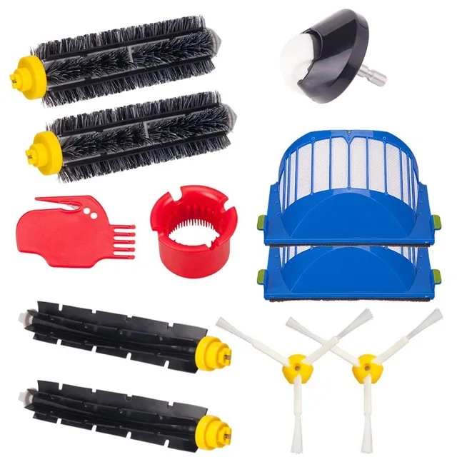 iR500-11 Для iRobot Roomba 500 550 585 595 600 610 620 630 650 651 660 665 670 680 690 серии пылесос Запчасти боковая щетка Фильтр HEPA - Цвет: iR500-11