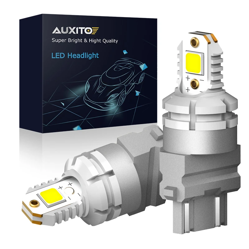 Нет Hyper Flash 3157 3156 светодиодный Canbus T25 PY27W PY27/7 Вт Автомобильный светильник 5050 SMD