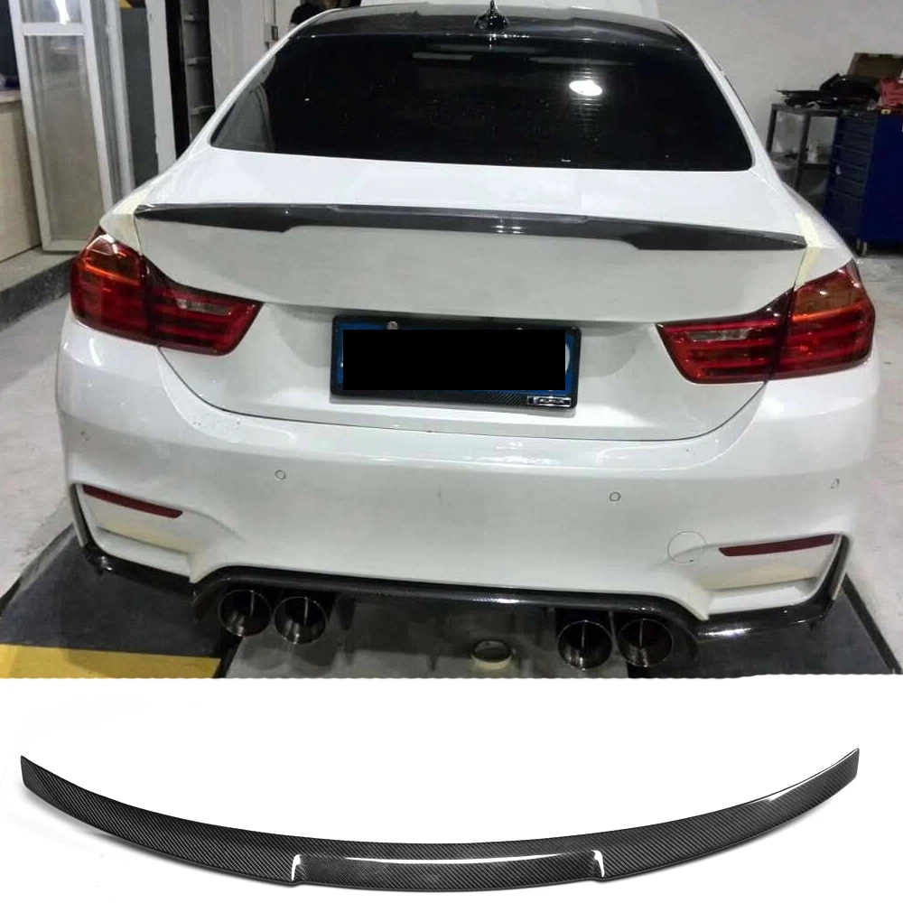 Задний спойлер для багажника из углеродного волокна F82 M4 крыло BMW Coupe 2 двери 2014 2017