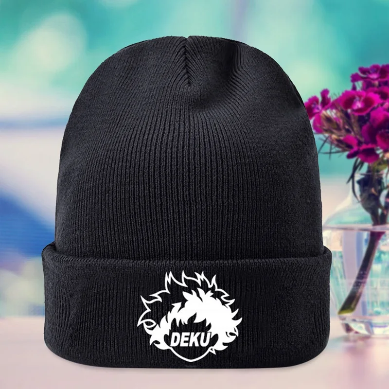 Аниме мой герой Academy осень зима уличная теплая вязаная шапка Skullies Beanie шапка Косплей Костюм Новинка