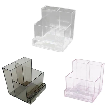 

Nail Polishing Machine Display Box Nail Manicure Storage Box Portable Container Acrylic Organizer Nail Tools