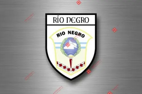 

Интересная наклейка, сувенирная наклейка на автомобиль, герб, щит, город, путешествия, Аргентина, Рио, черный цвет, автомобильная наклейка, украшение для ноутбука