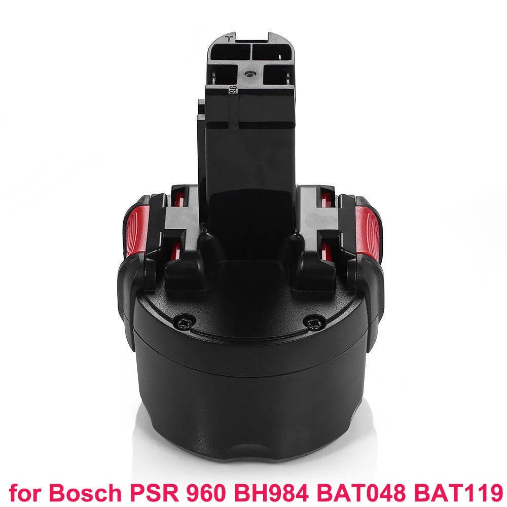 

BAT048 9.6V 2000mAh Ni-CD Rechargeable Battery Power Tools Battery for Bosch PSR 960 BH984 BAT048 BAT119